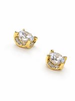 Orecchini Vidali Gioielli Donna in Oro giallo Zircone OROR-16-34 - OROR-16-34